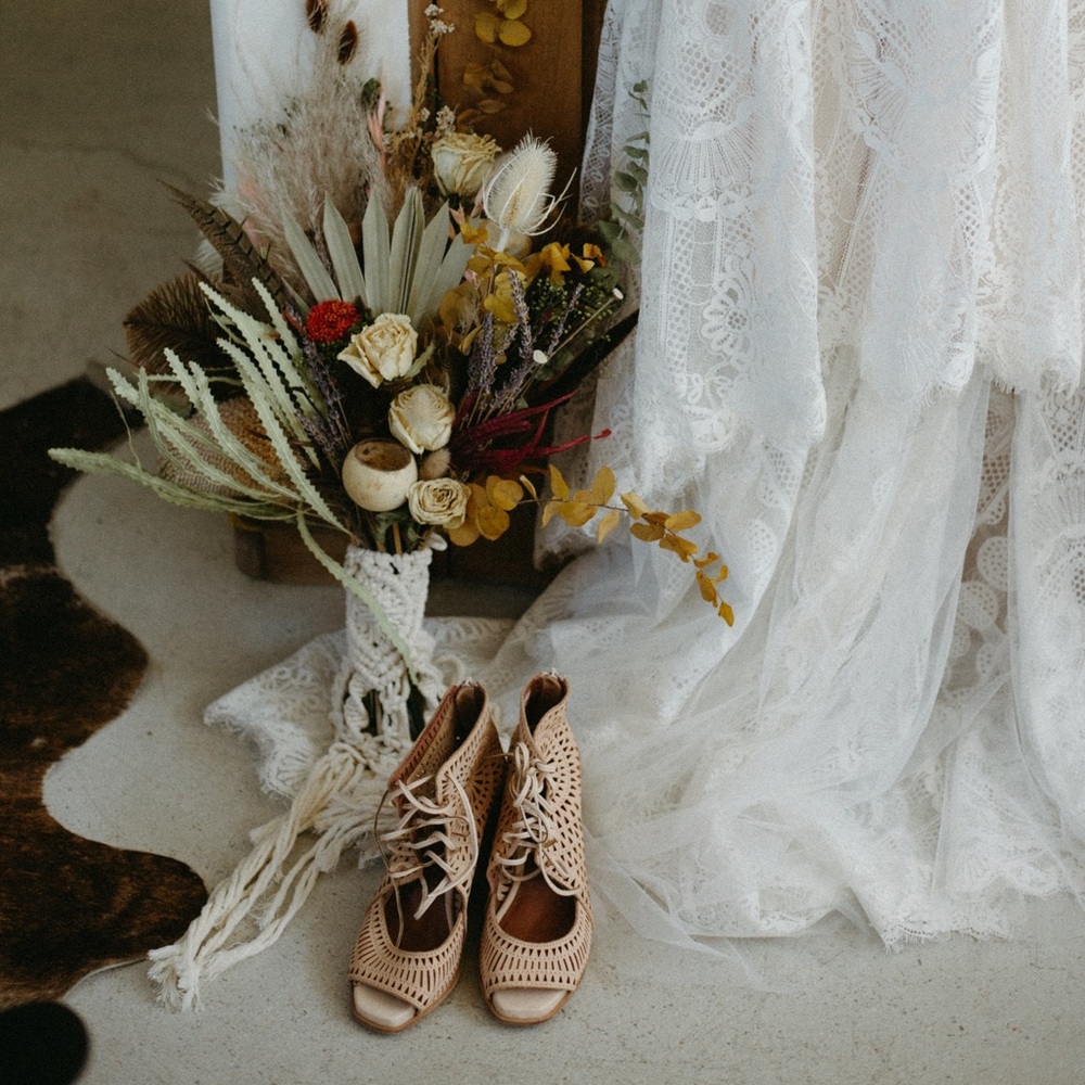 Jeffrey Campbell lace faux leather boho wedges 7